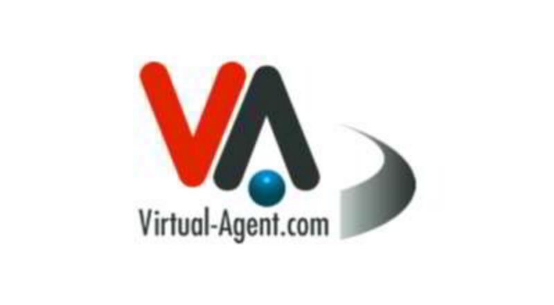 Virtual-Agent logo design